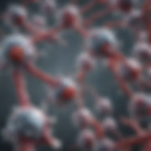 Schematic representation of monoclonal antibody structure