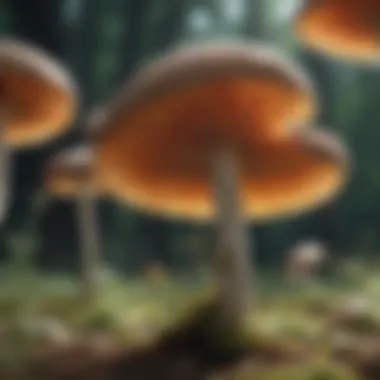 Biocontrol Mechanisms of Fungi Illustration depicting the biocontrol mechanism of fungi