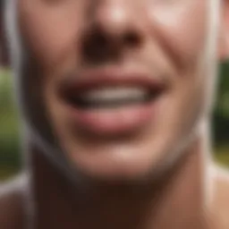 A historical representation of oil pulling practice