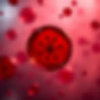 Pathogen Detection in Blood Visualization of pathogen detection in blood samples