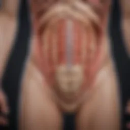 A detailed anatomical diagram of the pediatric abdomen highlighting common pain points.