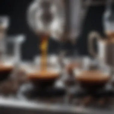Flavor Extraction Dynamics Across Temperature Variations Flavor extraction at different temperatures