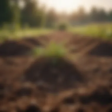 Healthy Soil Supporting Agriculture Healthy soil rich in organic matter and beneficial organisms