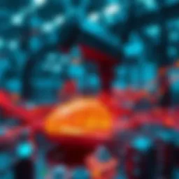 Dynamic representation of machine learning algorithms in action