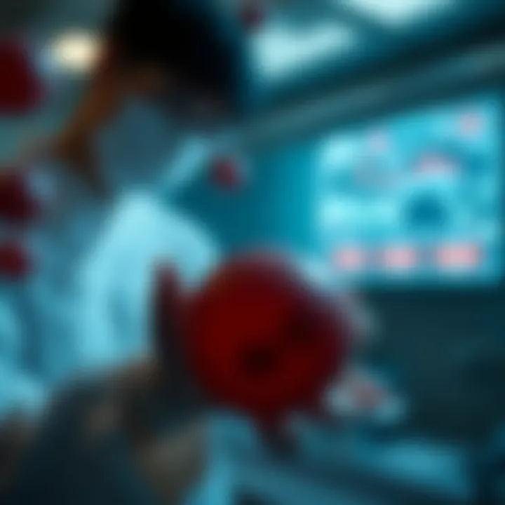 Infographic on recent research advancements in AML treatment