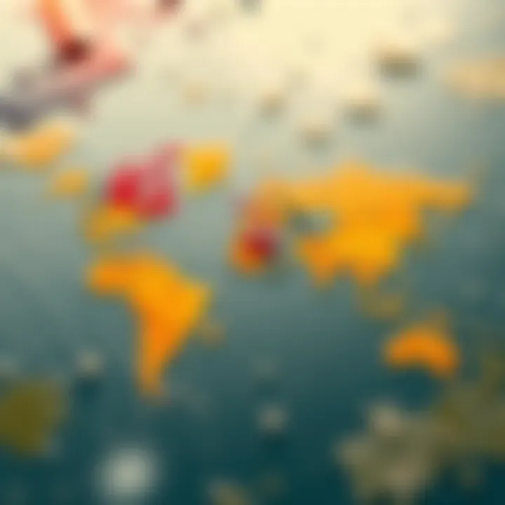 Regions Affected by Water Pollution Map showing regions most affected by water contamination