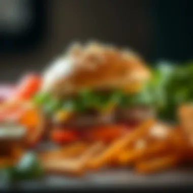 Energy Expenditure and High Thermic Foods A conceptual image of energy expenditure related to high thermic foods.