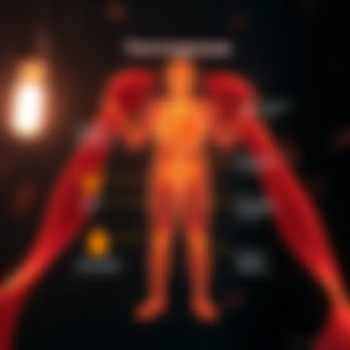 Understanding Thermogenesis An infographic illustrating the thermogenesis process in the body.