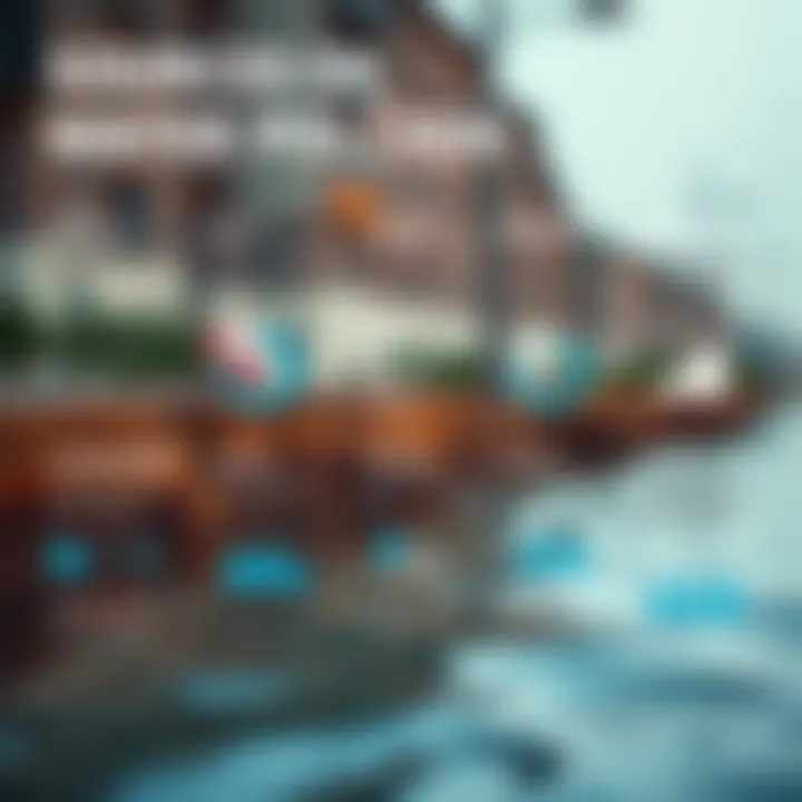 Sources and Impact of Water Pollution Infographic on sources of water pollution and their impact