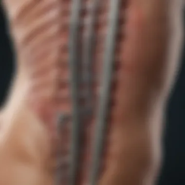 Advanced Techniques in Spinal Plasty Illustration of spinal plasty technique showcasing surgical tools