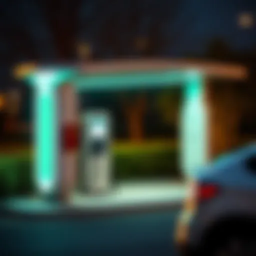 Innovative electric vehicle charging station