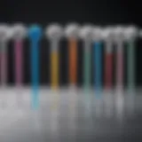 Different types of swabs used for DNA collection