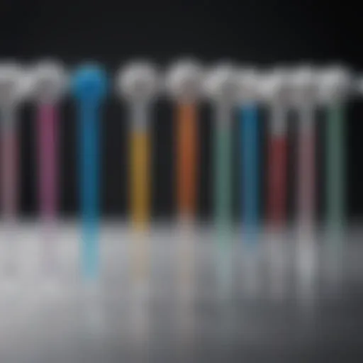 Different types of swabs used for DNA collection