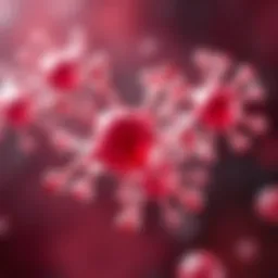 Molecular structure of hemoglobin