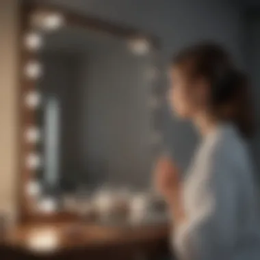 The Power of Self-Practice A person practicing in front of a mirror