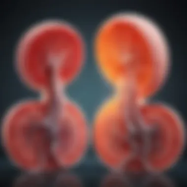 Metformin's Impact on Diabetic Nephropathy Diagram depicting the relationship between metformin and diabetic nephropathy