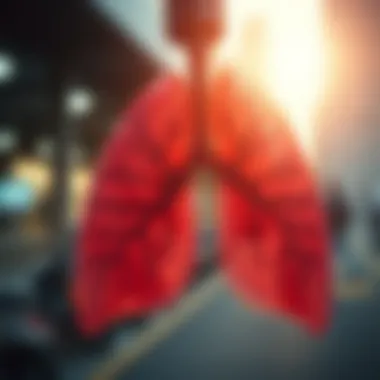 Impact of pollution on lung function