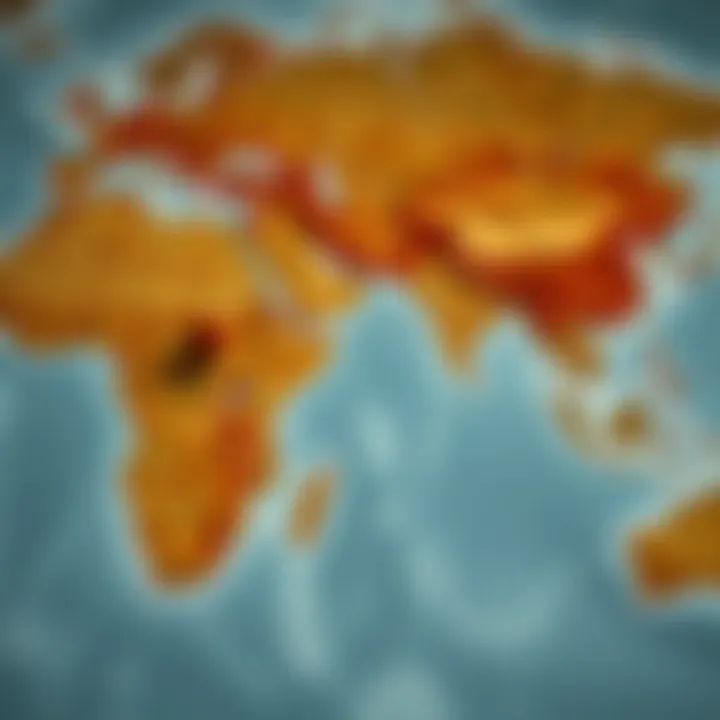 Early Migratory Patterns Map displaying early migratory patterns
