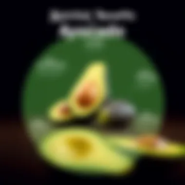 Nutritional Benefits of Avocados An infographic illustrating the nutritional benefits of avocados