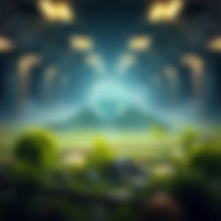 Infographic showing the impact of overpopulation on environmental degradation