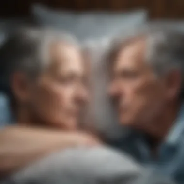 Correlation Between Sleep Quality and Cognitive Decline Graph showing the correlation between sleep quality and cognitive decline in dementia patients.