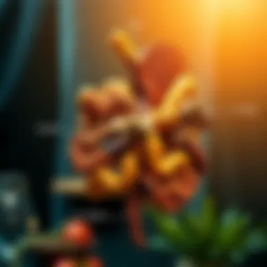 A graphical representation of the impact of dietary changes on gut microbiome diversity.