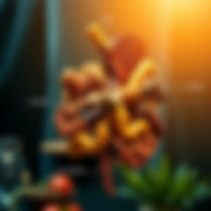 A graphical representation of the impact of dietary changes on gut microbiome diversity.