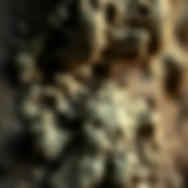 Mold Growth and Its Implications Close-up of mold growth on a surface