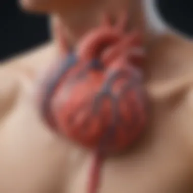 Physiological Dynamics of Atrial Fibrillation Illustration depicting the physiological effects of atrial fibrillation on the heart.