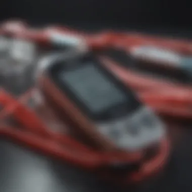 Advanced Blood Glucose Monitoring Devices Illustration of blood glucose monitoring devices