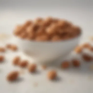Incorporating Almonds into a Balanced Diet Healthy meal featuring almonds as a garnish