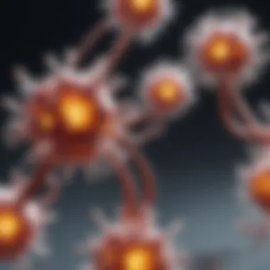 Molecular Modeling Software in Action Sophisticated molecular modeling software interface showcasing 3D structures