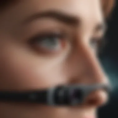 Tobii Eye Tracker in Action Illustration showcasing the Tobii eye tracker device in use