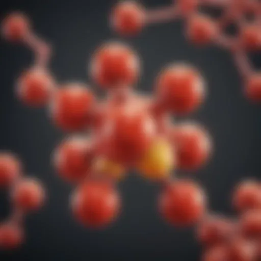 Cholesterol structure illustration