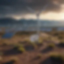Visual representation of clean technology advancements in renewable energy.
