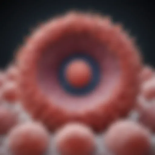 Illustration depicting the herpes simplex virus structure