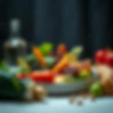 A healthy meal showcasing balanced nutrients for glucose management