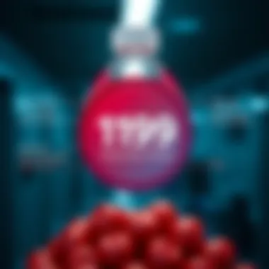 An illustration depicting the risk factors associated with elevated glucose levels