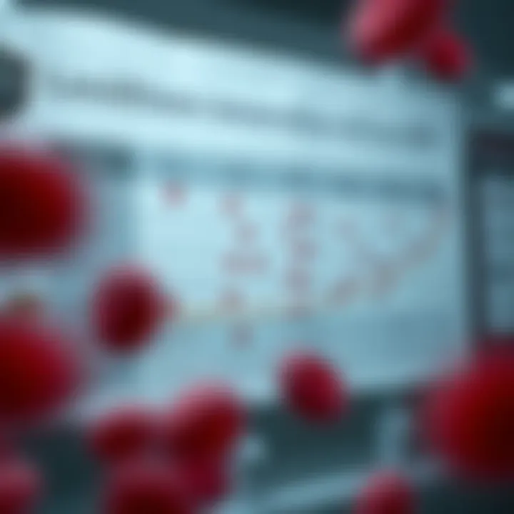 Chart showing health conditions related to low MPV