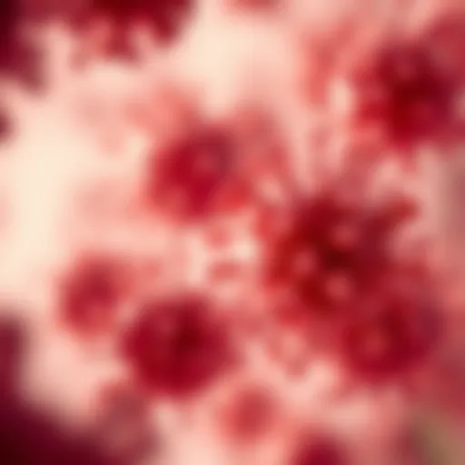 Transition of Cancer Cells Microscopic view of cancer cells transitioning to metastasis