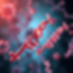 Illustration depicting the mechanism of mRNA vaccination