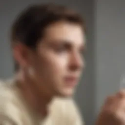 Visual representation of non-verbal communication methods used by individuals with autism.
