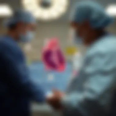 Diagram showcasing indications for balloon angioplasty