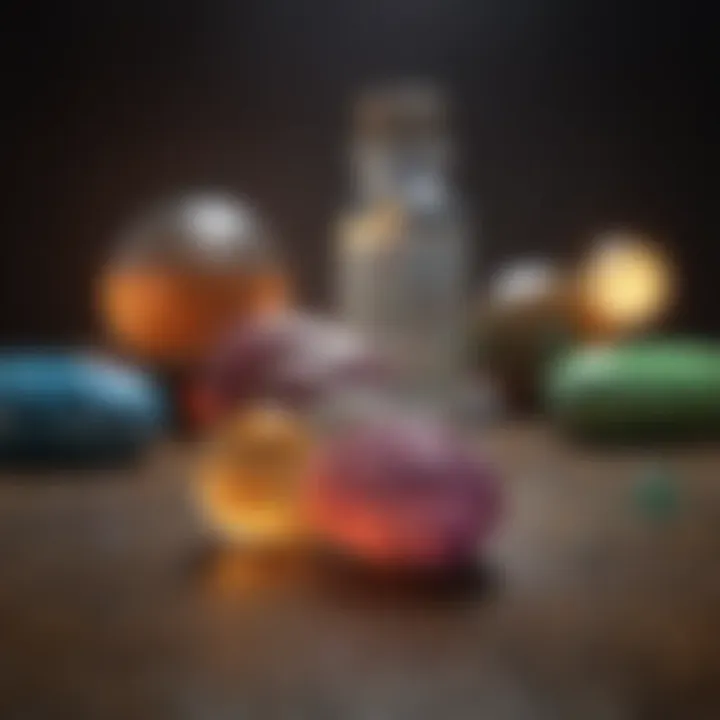 Visual representation of psychotropic substances and their effects