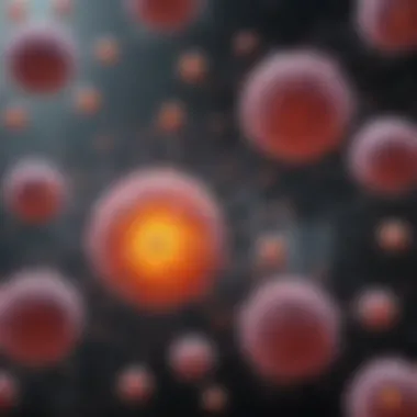 Graph illustrating the proliferation rate of glioblastoma cells