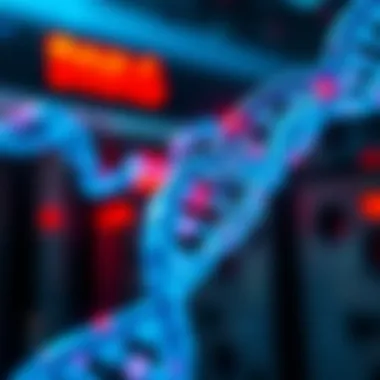 DNA Amplification Techniques Diagram illustrating DNA amplification techniques
