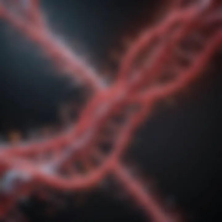 Abstract illustration of HIV transmission pathways