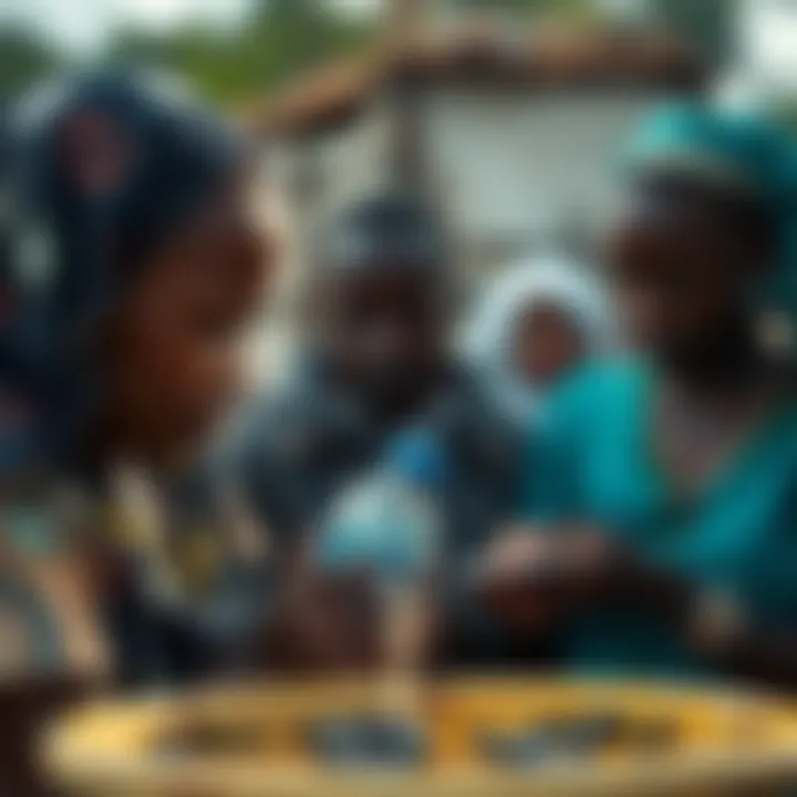Community Impact of Clean Water Access Community members benefiting from clean water access